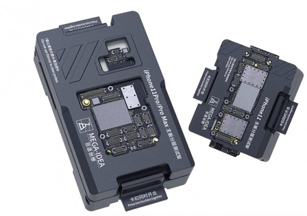 Qianli Mega Idee iPhone Motherboard Leuchte iSocket Jig 3 in 1 X / Xs / Xs Max Logic Board Schnelle